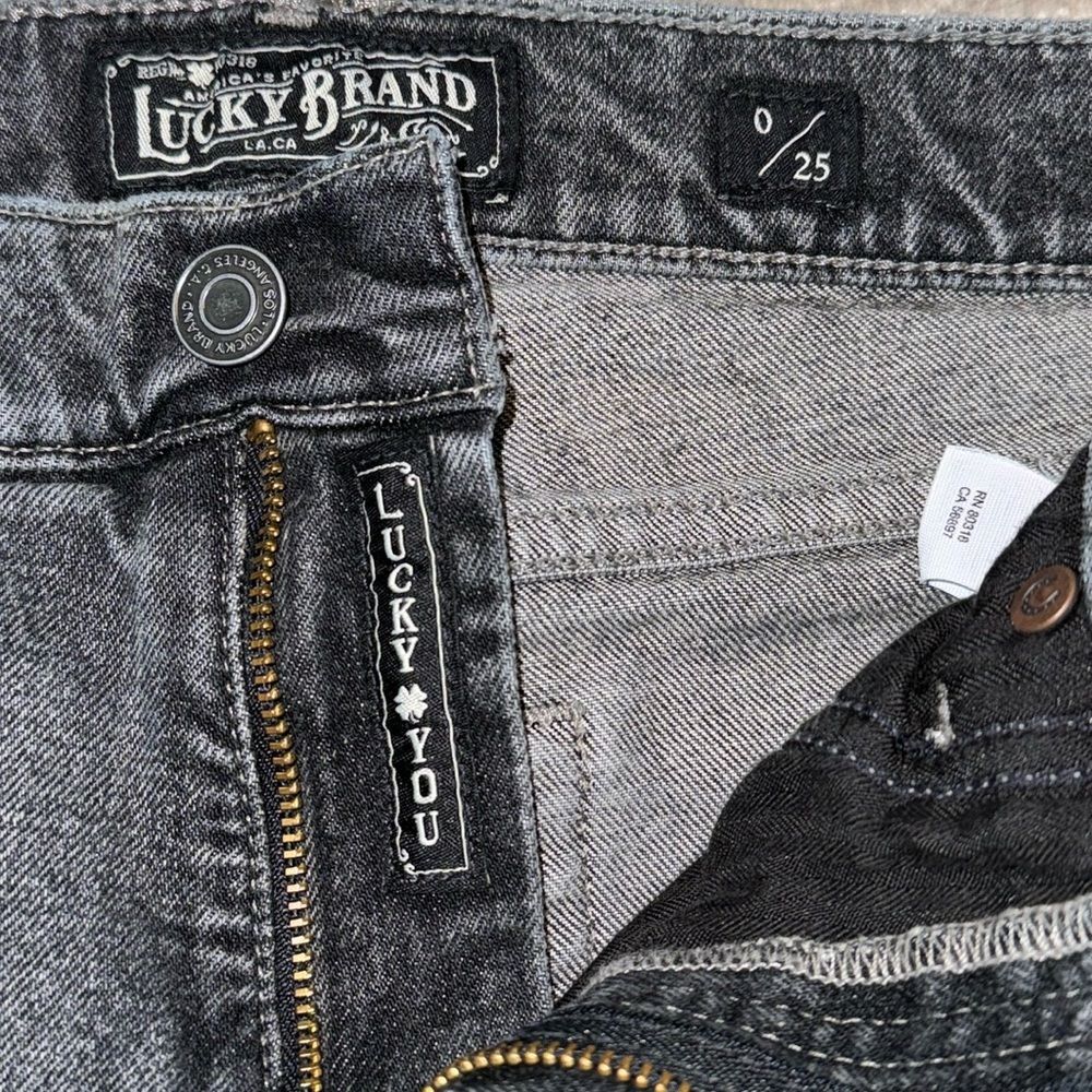 LUCKY Brand Authentic Straight Crop size 0/25 - Picture 8 of 11